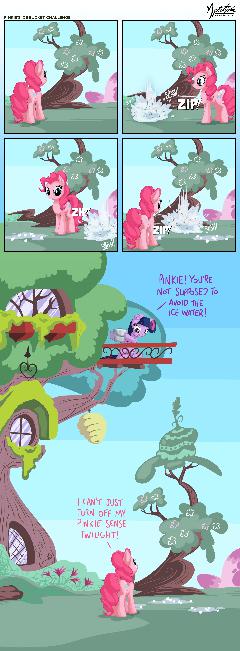 Pinkie's Ice Bucket Challenge