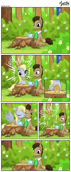 Dr. Whooves and Derpy - Special Delivery
