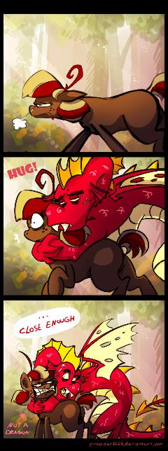 Dragon Hug - Gauntlet of Fire
