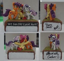 MLP:FIM We Got Our Cutie Marks! Signed!