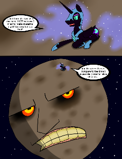 Nightmare on the moon