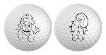 Here’s the other two Golf Ball print designs!