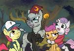 Happy Nightmare Night from all of us at Zecora’s Tree The Mystery Shack