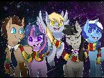 Doctor Whooves and his Companions