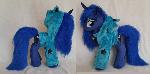 Princess Luna plushie with hoodie and bell