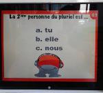 Apprenons le français avec les panneaux éducatifs