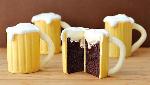 Beer Cupcakes With Bailey's Filling