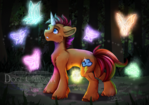 :com: - Pony with wild magic