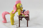 Fluttershy The Animal Lover: Side View