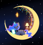 Luna's little Moon Library 