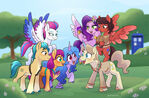 MLP G5 x dOCTOR WHO Crossover [Commission]