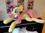 LIFE-SIZED Fluttershy Plush - Ready for Adoption!