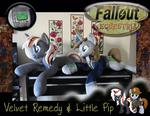 Fallout Equestria Velvet Remedy and Little Pip