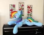 Handmade Plush Pony Lifesize