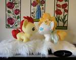 Baby Handmade Plush Pony Pair!