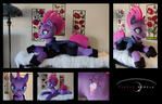 50in Life-size Plush Pony with removable armor