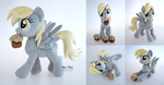Derpy plush with rotatable joints