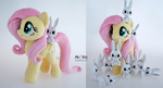 Fluttershy and Angel bunny plush