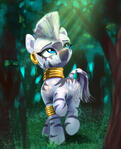 Zecora walks in the forest