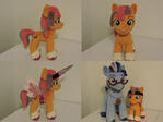 MLP Filly Sunny Starscout Plush (commission)