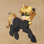 Chat noir ponyfied!