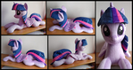 Twilight Sparkle Laying Pony Plush
