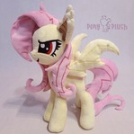 my little pony fluttershy bat plush, flutterbat 