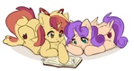 Studying Time Together by Pledus