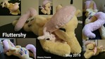 Fluttershy and Angel Cuddle Plush