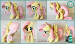 + Plush Commission 3 of 7: Fluttershy with socks +