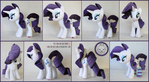 + Plush Commission 4 of 7: Rarity with socks +