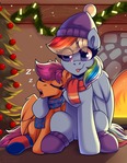 Scootaloo and Dash (New Year)