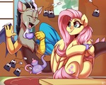 Fluttershy and Discord (Tea party)