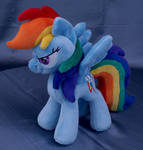 Rainbow Dash MLP plushie