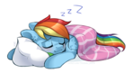 Sleepy Rainbow