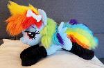 Rainbow Dash plush