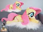 Fluttershy Cuddle size plushie 37 inches