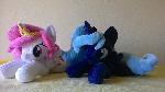 MLP plush- Celestia and Luna filly for sale.