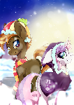 Wintertime - Button Mash and Sweetie Belle