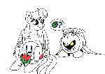 Mellon seed with kirby and meta knight