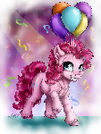 The Pink Party Pony (+speedpaint)