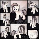 MLP 10 inch Marble Pie Plushie {Etsy Commisson}