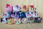 4in Pony Stacking Loaf Plushies