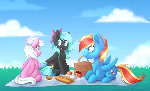 Flamelight Dash, Starfire and Feather Dust [C]