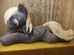 mlp plush -Derpy plush-41 inches-for sale!