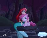 Ariel and Pinkie Pie