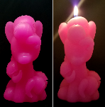 Pinkie Pie Candle