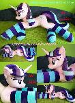 Life size(laying down)Starlight Glimmer plush SOLD