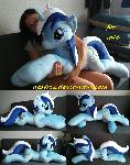 Life size (laying down) Colgate/Minuette plush