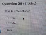 Qu'est ce qu'un microphone?